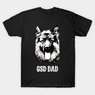 German Shepherd Dog Dad T-Shirt